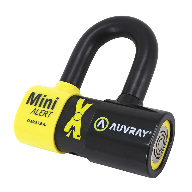 Antivol à chaîne Auvray Xtrem 1,40 m maillon diam 13,5 mm + U Xtrem mini alert 44x66 mm diam 16 mm alarme sonore 120 dB classe SRA chaîne + U - vue 4