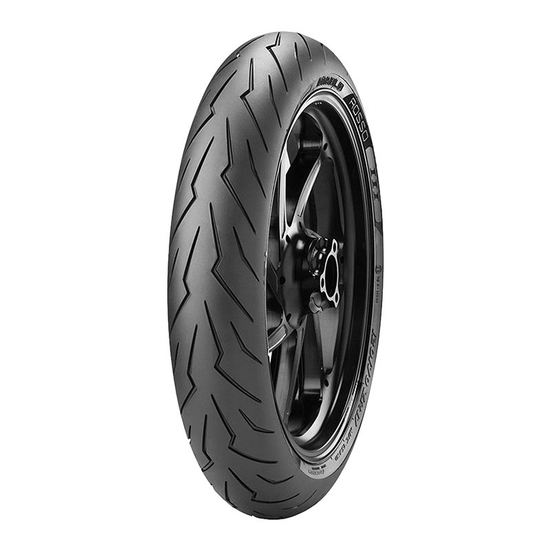 Pneu avant Pirelli Diablo Rosso 3 110/70ZR17 54W TL - vue 2