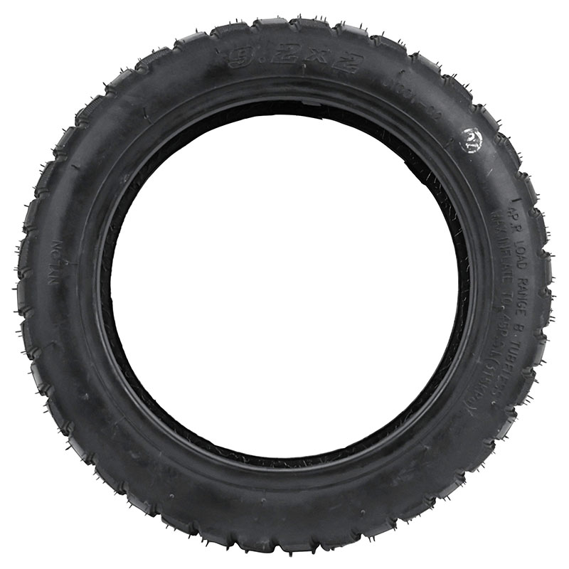 Pneu trottinette tubeless 9,2 x 2,00-6,1 cross noir Sélection P2R - vue 2