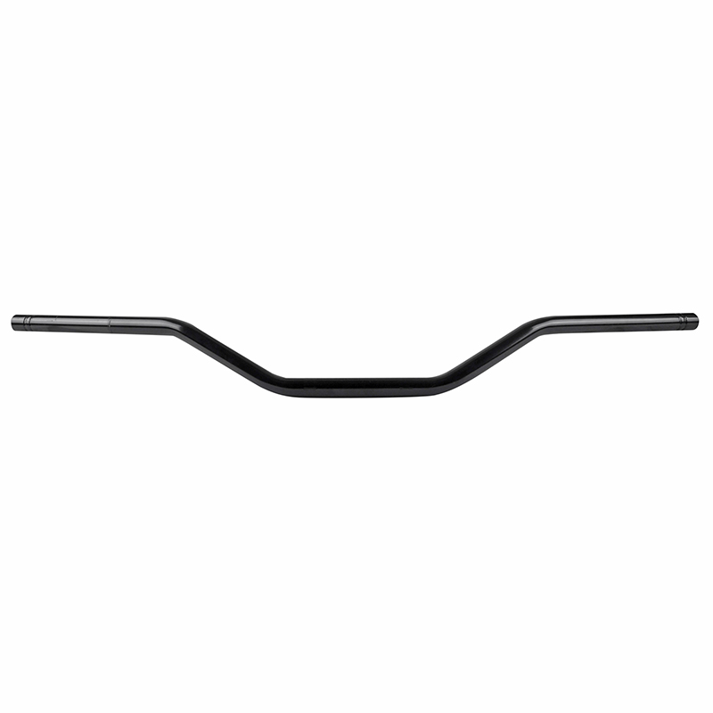 Guidon moto route Tommaselli acier diamètre 22 mm longueur 807 mm hauteur 122 mm noir - vue 2