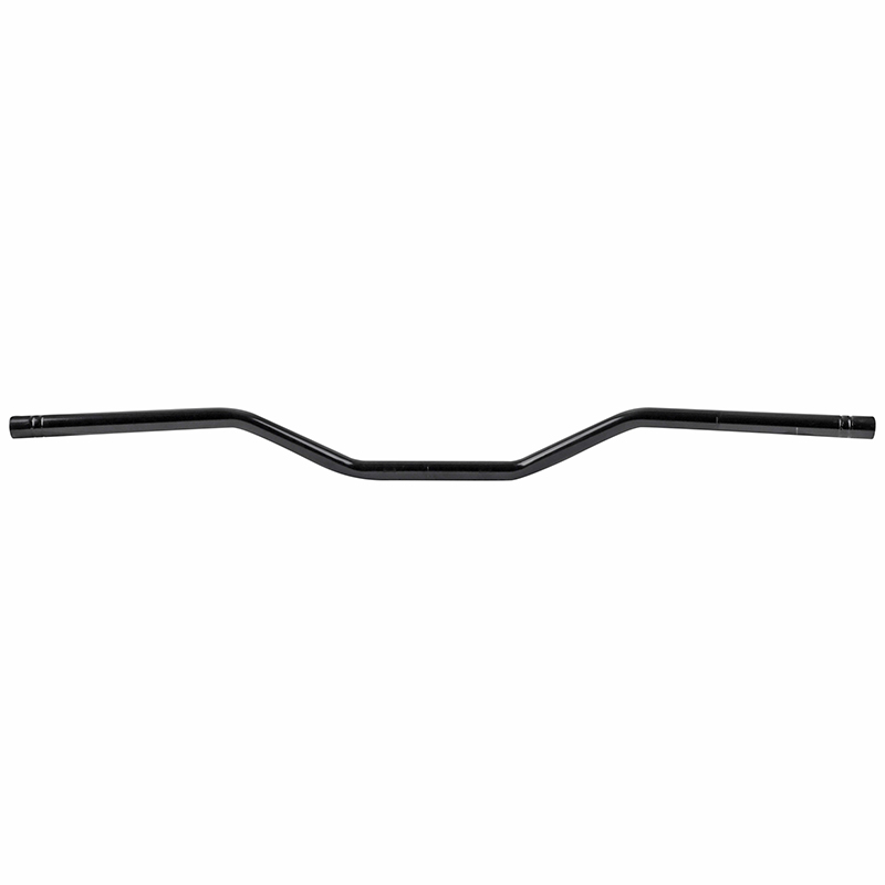 Guidon moto route Tommaselli acier diamètre 22 mm longueur 807 mm hauteur 122 mm noir - vue 3