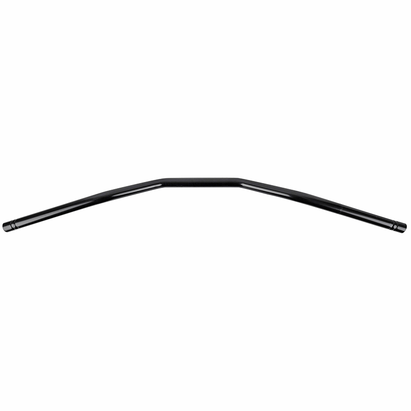 Guidon moto route Tommaselli acier diamètre 22 mm longueur 807 mm hauteur 122 mm noir - vue 4
