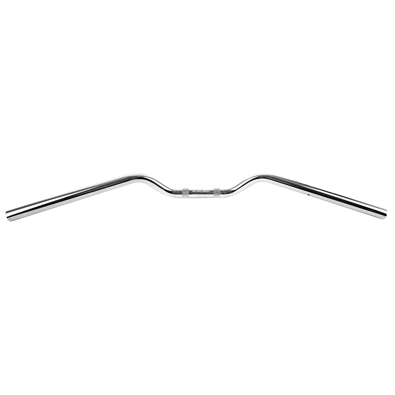 Guidon moto route Tommaselli acier diamètre 22 mm longueur 760 mm hauteur 35 mm chrome sans barre de renfort - vue 3