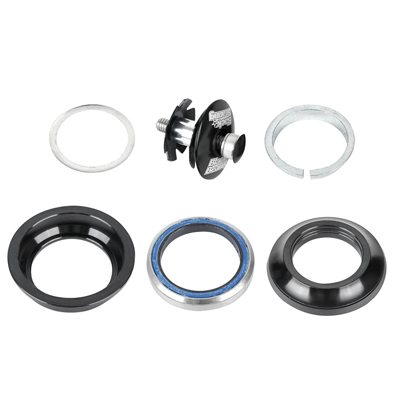 Jeu de direction Black Bearing semi-intégré 1"1/8 (haut) 44 mm avec bouchon étoile - vue 3
