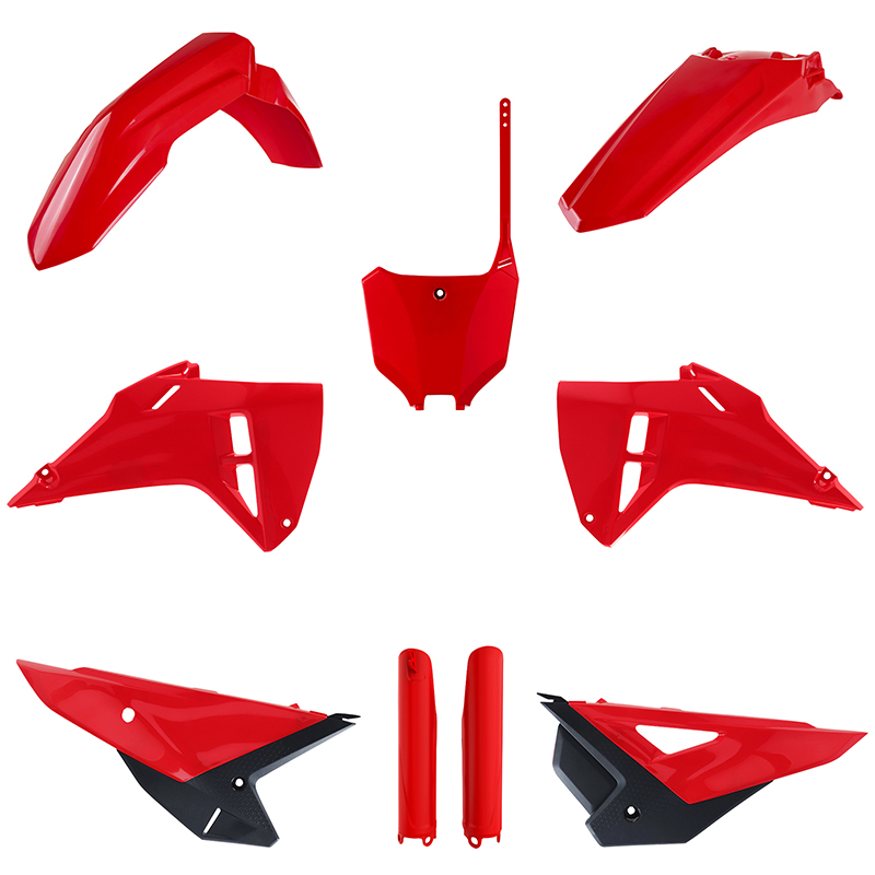 Kit plastiques carénage Polisport Honda CRF 250 R et 450 R 2025+ rouge OEM 9 pièces - vue 2