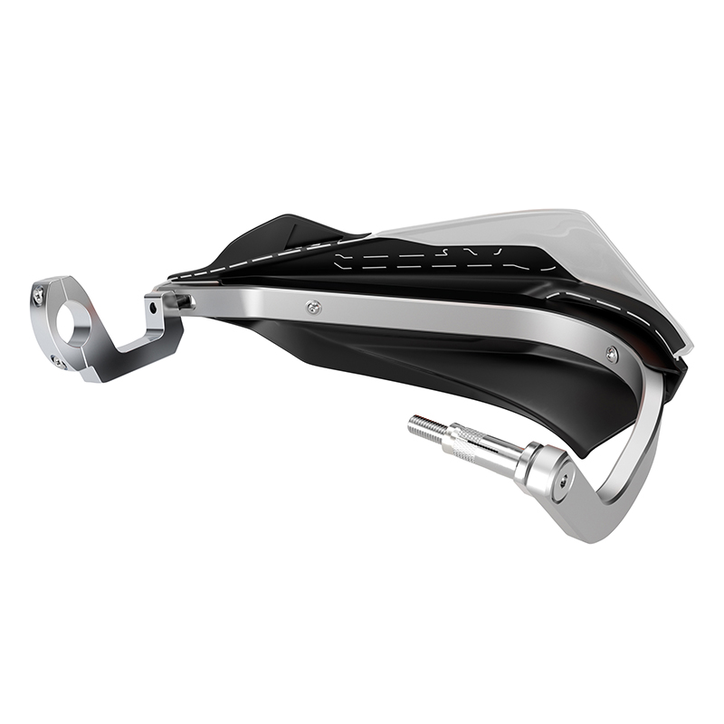 Protège-main moto Polisport Trail Blazer CF Moto 450 MT 2024+ blanc-noir - vue 2