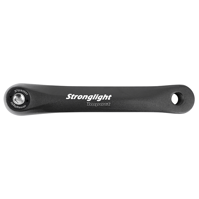 Pedalier city Stronglight 10-9V. impact s noir 170MM 39DTS avec carter pour chaine (axe carre 118MM) - vue 2