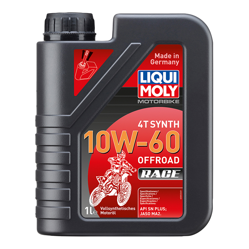 Huile moteur 4 temps Liqui Moly Offroad Race 4T 10W60 1L synthèse