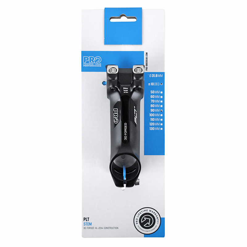 Potence route pro PLT alu noir réversible 31,8 ±10° 90 mm - vue 4