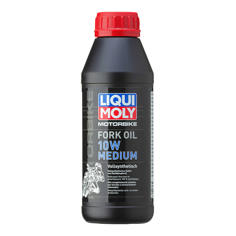 Huile de fourche Liqui Moly 10W Fork Oil Medium 500 ml synthèse