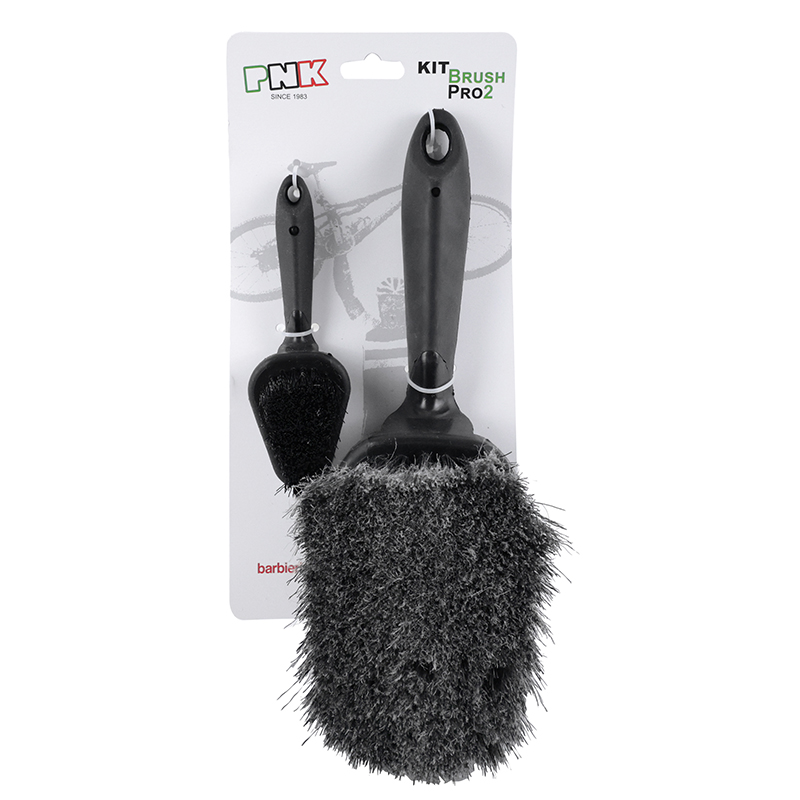 Kit brosses de nettoyage vélo nylon - 2 pièces (grande et petite) - vue 5