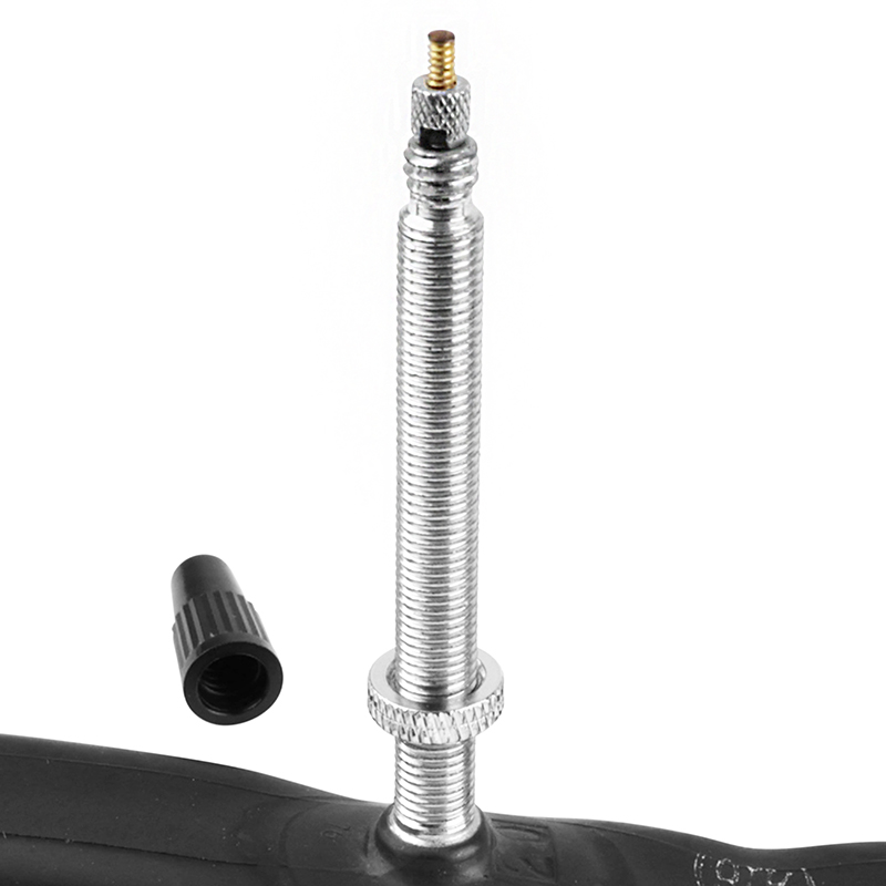 Chambre à air vélo 700 x 25-32 CST valve Presta noir 60 mm - vue 3