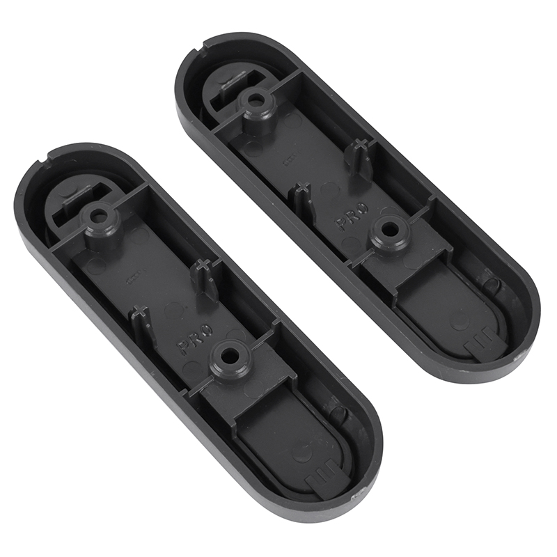 Cache vis de roue arrière pour trottinette Xiaomi 1S, Essential, Pro 2 noir (catadioptre orange) - lot de 2 - vue 2