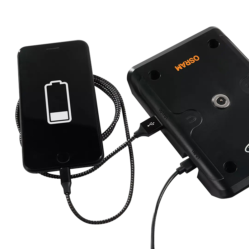 Station de charge Osram Ledinspect Single avec socle magnétique et sortie USB-A - vue 7