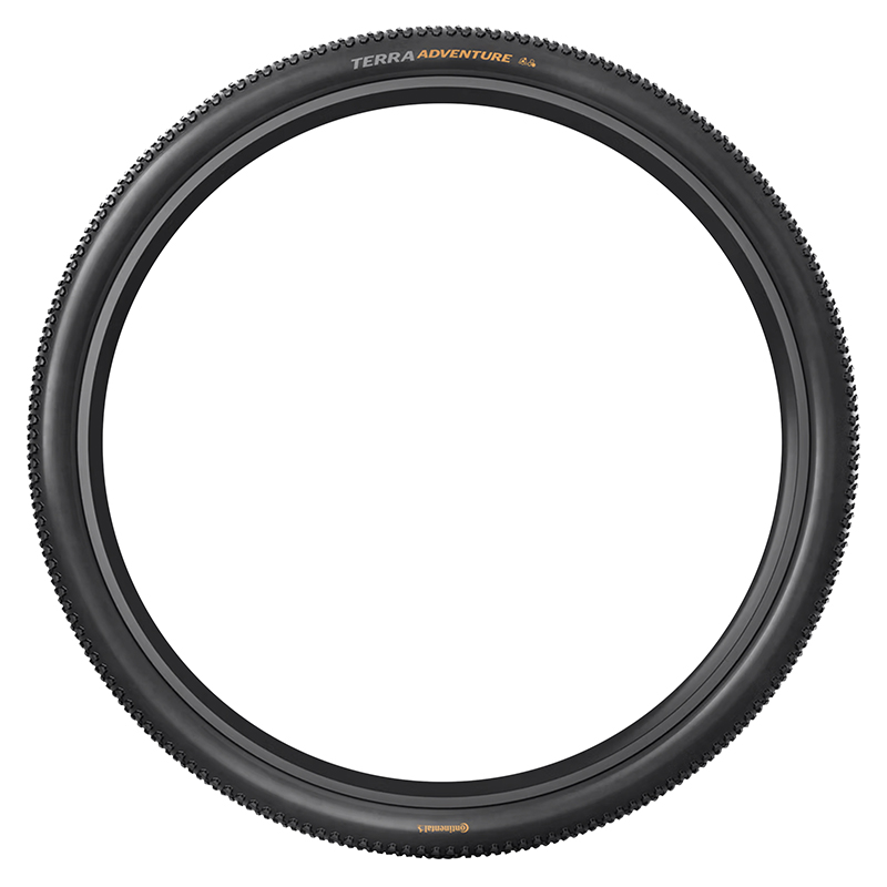 Pneu gravel Continental Terra Adventure 700 x 45 noir tubeless ready TS - vue 3