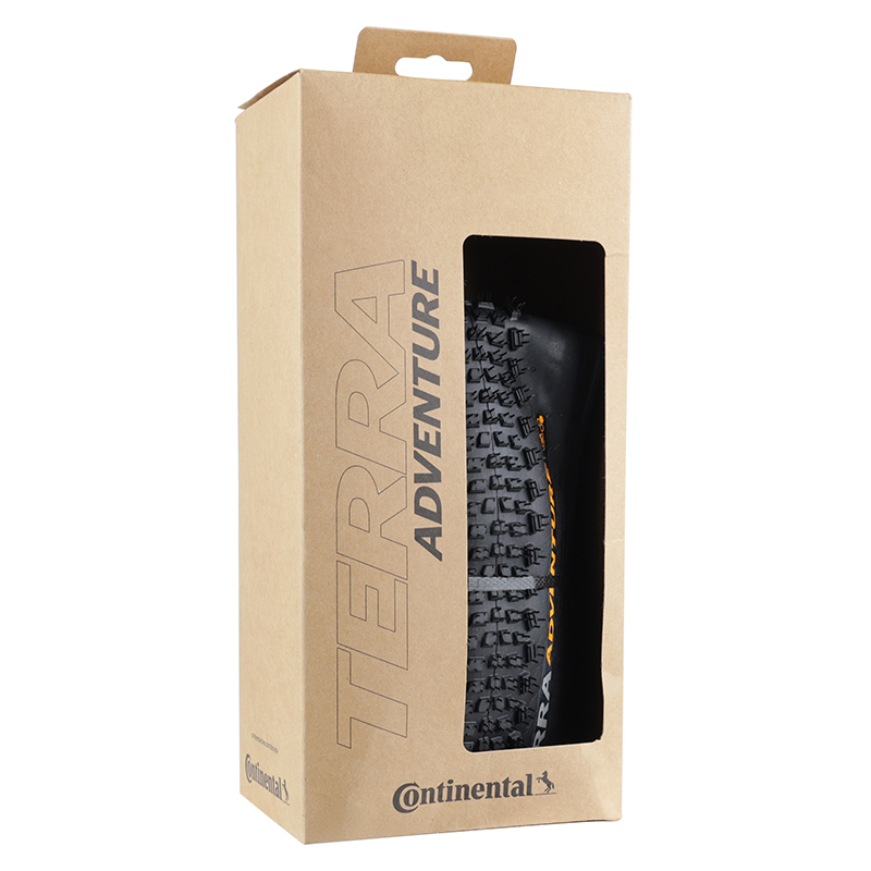 Pneu gravel Continental Terra Adventure 700 x 45 noir tubeless ready TS - vue 4