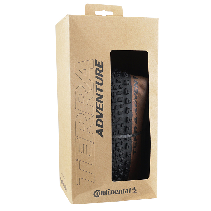 Pneu gravel 700 x 55 Continental terra adventure noir tubeless ready TS (50-622) compatible vae et VTT en 29X2.20 - vue 3