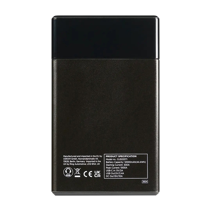 Booster de démarrage batterie Osram Battery Jumpstart 1000TI 12V 12000 mAh avec compresseur - vue 4