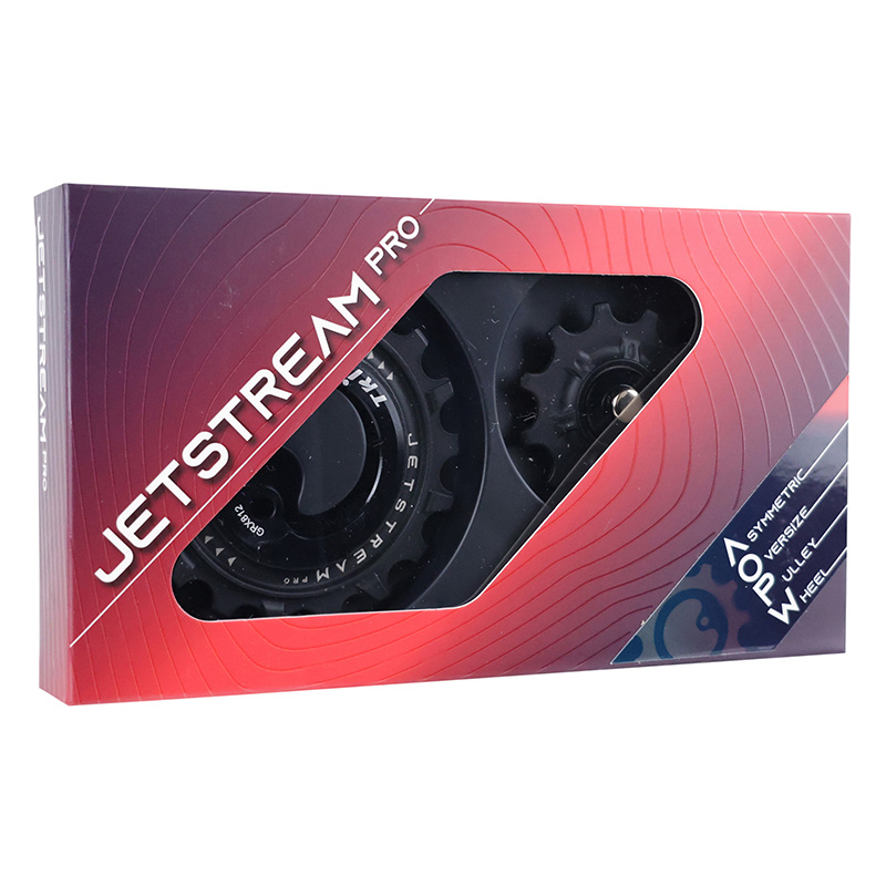Galet derailleur aopw Tripeak 11-18 dents ceramique 11X1V. shimano GRX RX812 - 817 noir (jeu de 2) (garantie 4 ans) - vue 4
