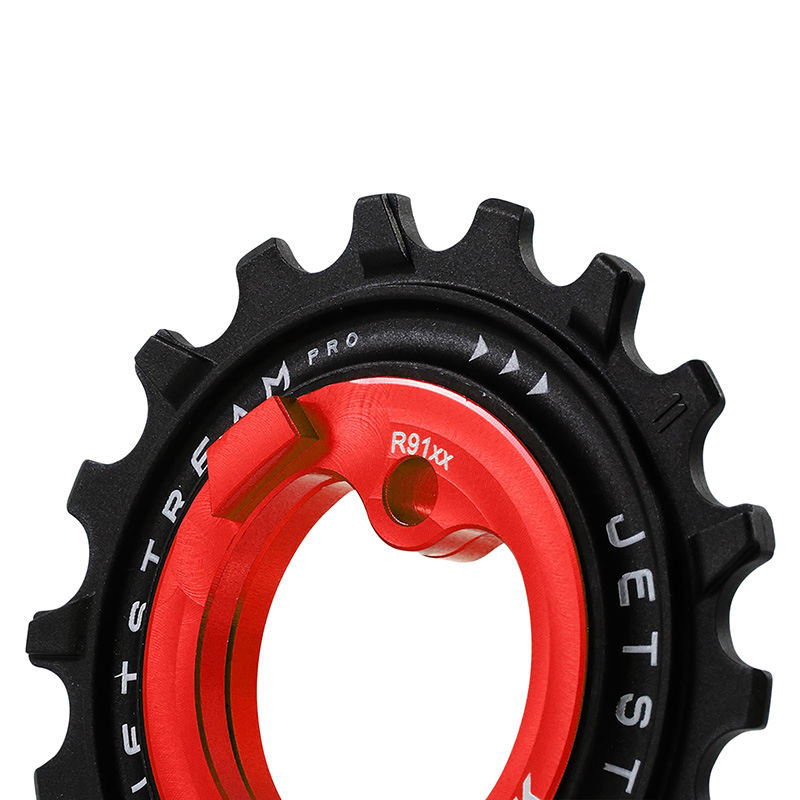 Galet de dérailleur arrière Tripeak 11-18 dents céramique 11X1V Shimano GRX RX812-817 rouge (jeu de 2) - vue 2