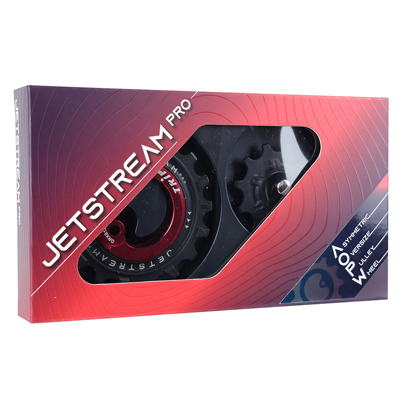 Galet de dérailleur arrière Tripeak 11-18 dents céramique 11X1V Shimano GRX RX812-817 rouge (jeu de 2) - vue 4
