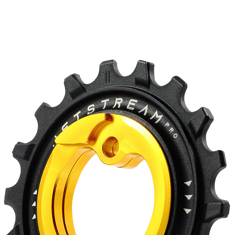 Galet derailleur aopw Tripeak 12-18 dents ceramique 12X2V. shimano ultegra R8100 - 105 R7100 or (jeu de 2) (garantie 4 ans) - vue 2