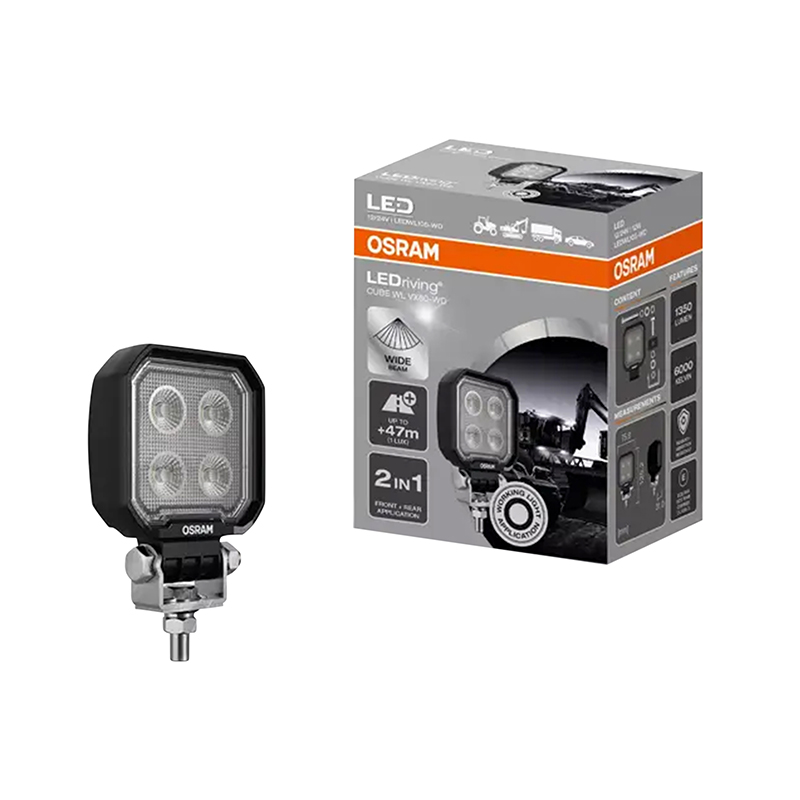 Feu d'éclairage additionnel LED orientable OSRAM LEDriving Cube WL VX80-WD 1150 LM homologué CE - vue 6