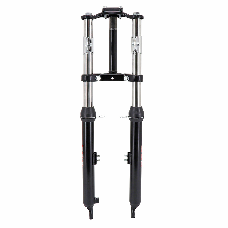 Fourche cyclo EBR pour MBK 51 noir diamètre 28 mm - vue 2