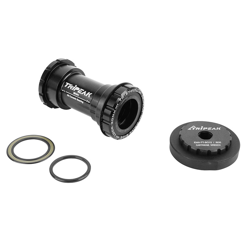 Cuvette intégrée boîtier VTT-route à emboîter Tripeak TwistFit céramique 73 mm diam 42 mm axe 28,99/30 mm - vue 3