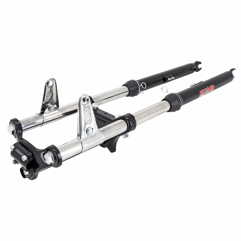 Fourche cyclo EBR Peugeot 103 SP 17 pouces noir diamètre 28 mm - vue 3