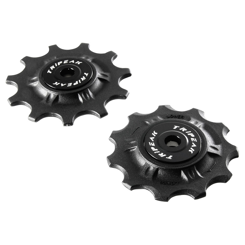 Galet dérailleur VTT Tripeak 11-11 dents céramique 11-10V Shimano-SRAM noir (blister de 2) - vue 2