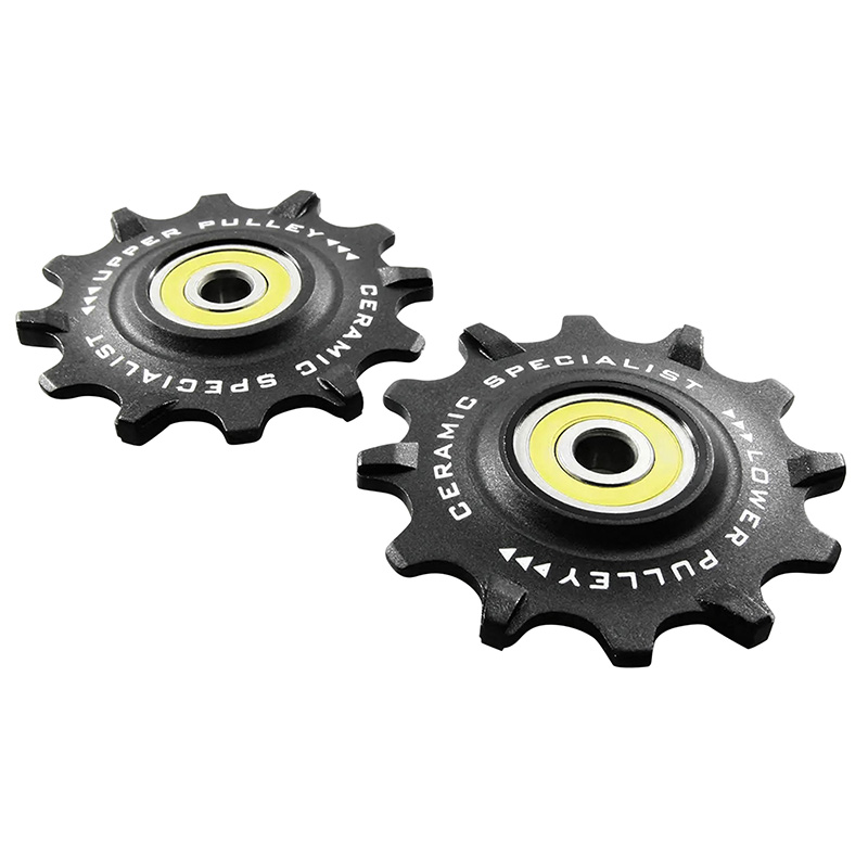 Galet dérailleur VTT Tripeak 12-12 dents céramique 11V SRAM X0 X1 X01 GX noir (blister de 2) - vue 2