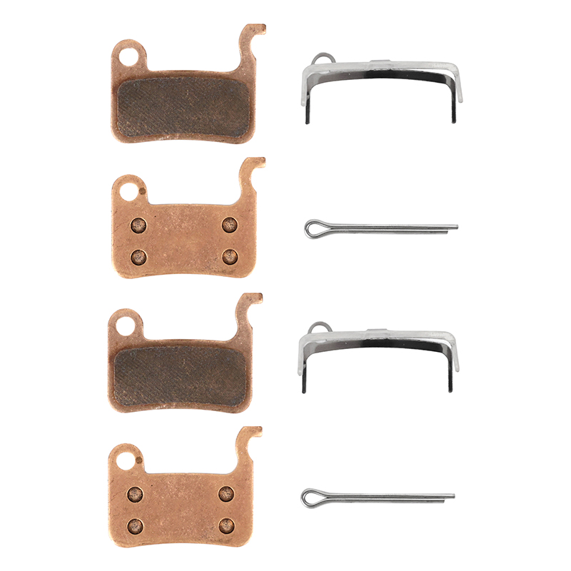PLAQUETTE DE FREIN TROTTINETTE RS001-S POUR ETRIER XTECH SINTERISE (CUIVRE COMPOSITE) (VENDU PAR 2 PAIRES) -SELECTION P2R-