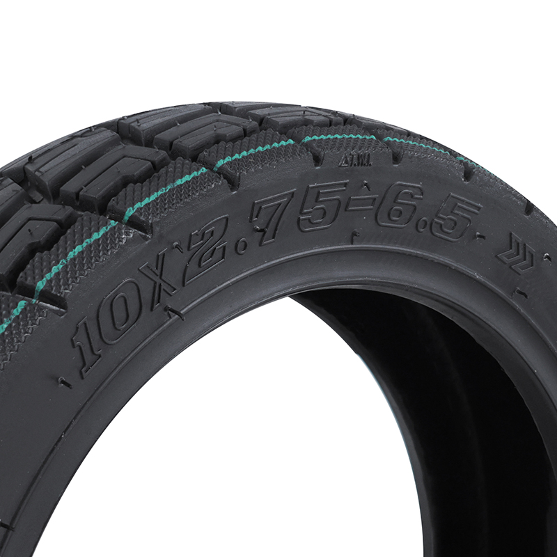 Pneu trottinette tubeless gel anti-crevaison cross 10 x 2.75-6.5 noir Sélection P2R - vue 4