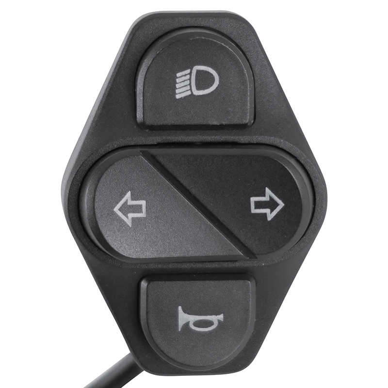 Commande Comodo éclairage clignotant avertisseur sonore pour trottinette Kukirin G2 Master Smartgyro Ryder - Sélection P2R - vue 3