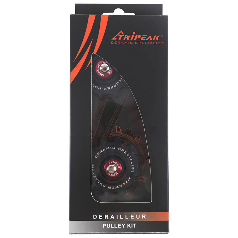 Galet dérailleur route Tripeak 12-12 dents céramique 12V SRAM eTap AXS noir (blister de 2) - vue 2
