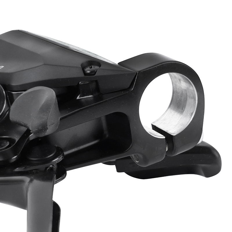 Levier-manette VTT hydraulique-câble Shimano STEF5152 gauche 2V noir disque 3 doigts - vue 4