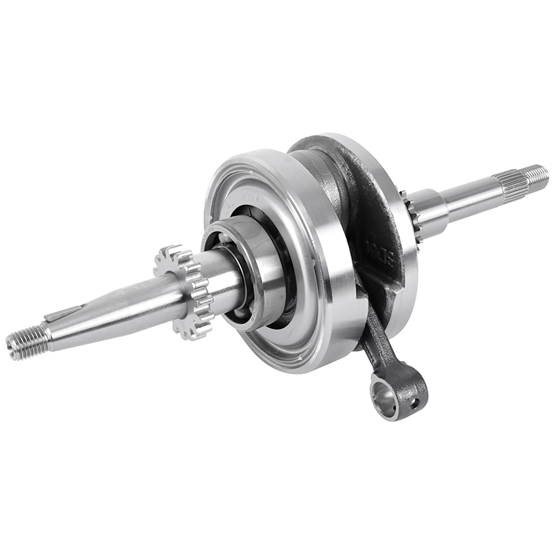 Embiellage-vilebrequin scoot adaptable scoot 50 chinois 4T 139QMB, gy6-peugeot 50 v-clic 4T-KYMCO 50 agility 4T-SYM 50 orbit 4T-BAOTIAN 50 BT49QY 4T -Magneti Marelli