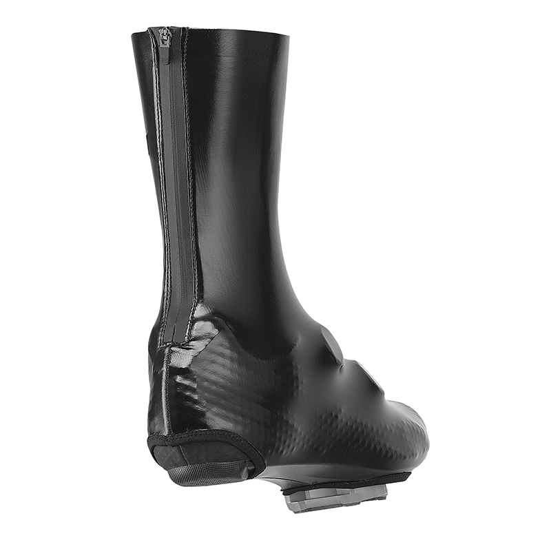 Couvre-chaussures pluie route GIST rain noir 43-45 avec zip thermosoude (paire) - vue 2