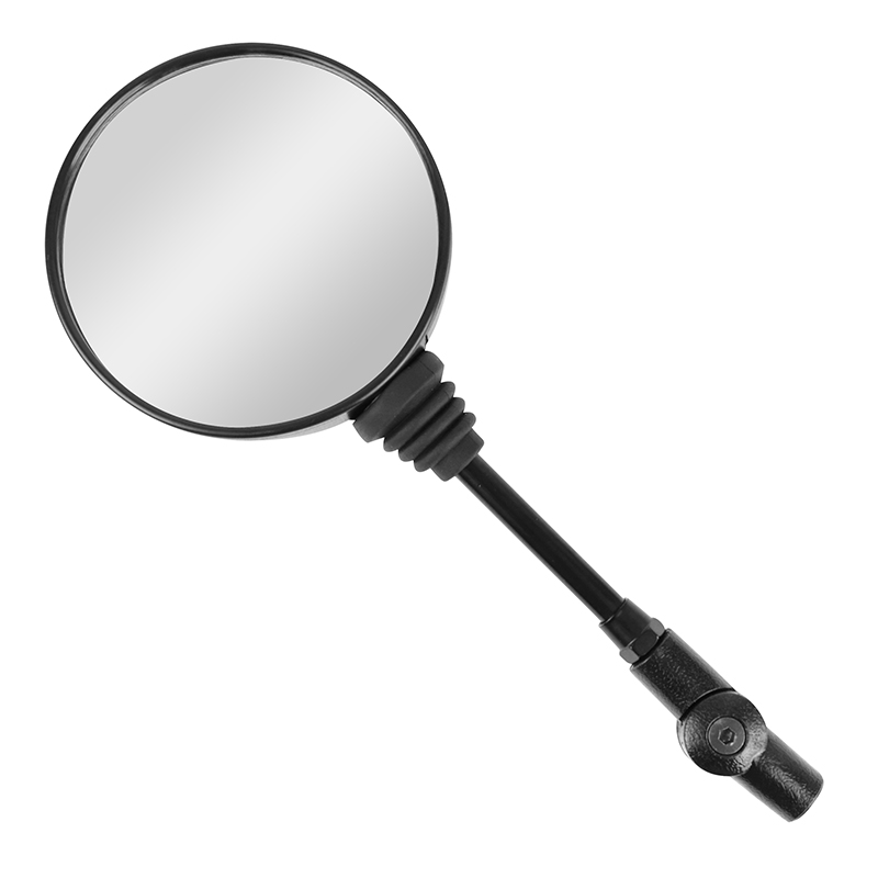 Rétroviseur universel repliable noir P2R homologué CE - vue 2