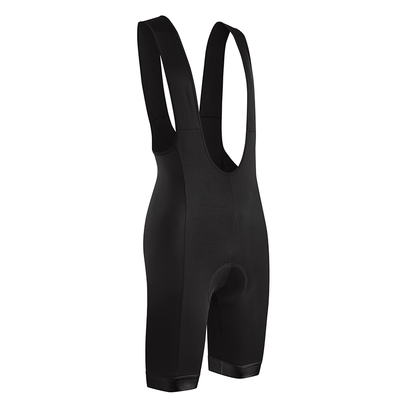 Cuissard court Gist bretelles flow fond coolmax noir bords noir XL