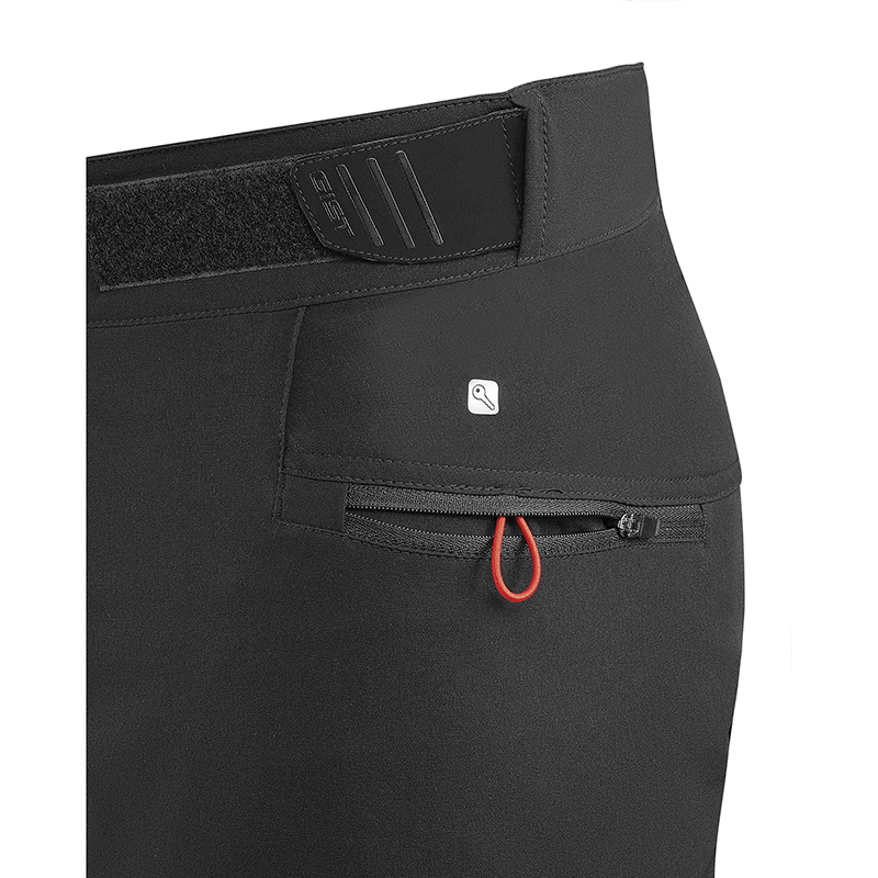 Pantalon court GIST VTT dirt noir bords noir L -5183 - vue 5