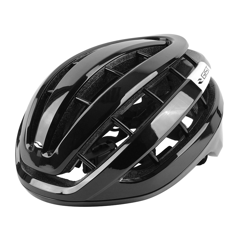 Casque vélo adulte GIST Route Rapido noir brillant 56-62 cm - vue 3