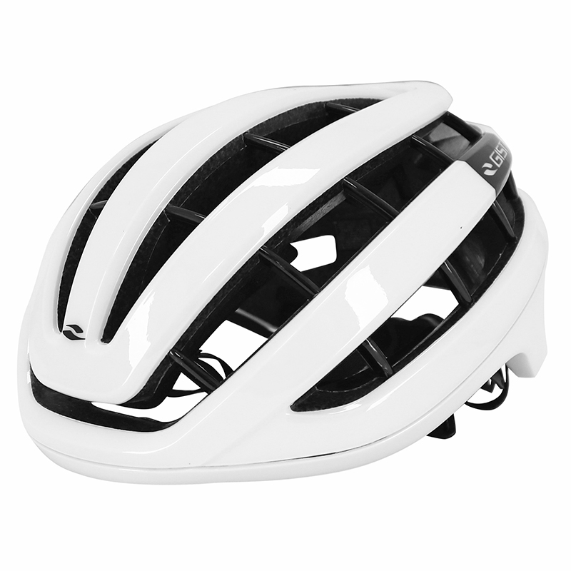 Casque vélo adulte GIST Route Rapido blanc brillant 52-58 cm - vue 3