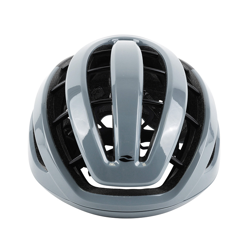 Casque vélo adulte GIST Route Rapido gris brillant 52-58 cm - vue 2