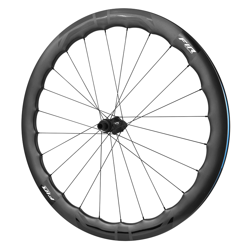 Roues route disque 700 Fir FC 50 Pro Centerlock carbone noir cassette SRAM XDR 12V axe traversant 12-100 et 12-142 hauteur-profil 46-50 mm (paire) tubeless ready - vue 7