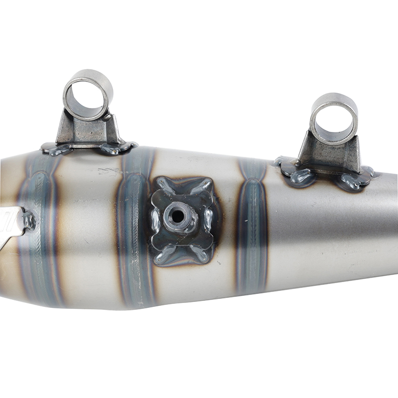 Silencieux Yasuni Z verni bleu azur pour Piaggio 50 Zip 2T, Typhoon, NRG - Gilera 50 Stalker, Runner, DNA - TUB418A - vue 5