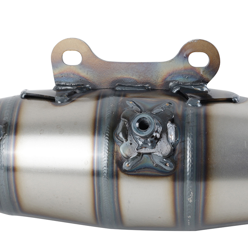Silencieux Yasuni R verni MBK 50 Booster, Stunt - Yamaha 50 BWS - Bleu azur TUB307A - vue 5