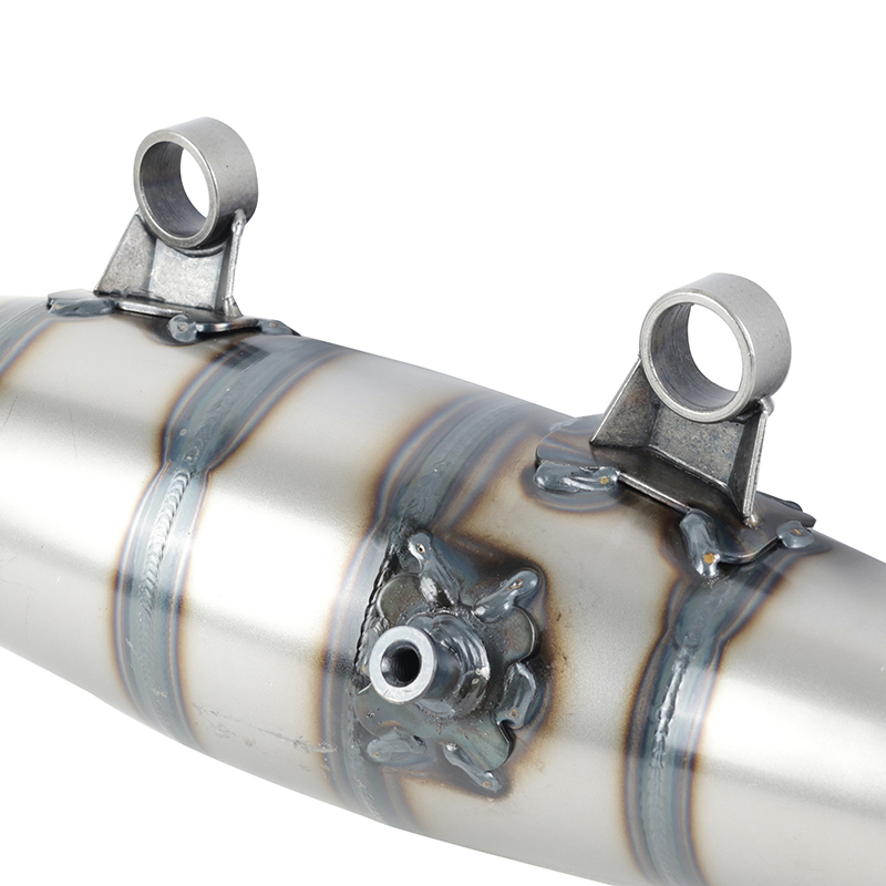 Silencieux Yasuni R verni pour Piaggio 50 Zip 2T, Typhoon, NRG - Gilera 50 Stalker, Runner, DNA - TUB420A - vue 5