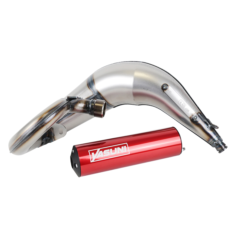 Pot 50 a boite Yasuni cross ML verni pour sherco 50 se-r, se-rs, SM-R, SM-RS (passage haut) (silencieux rouge) -tub807te-d72 - vue 2
